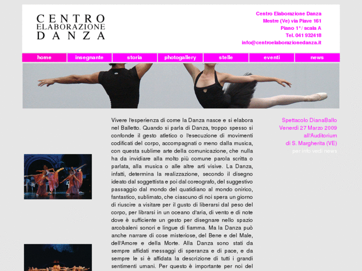 www.centroelaborazionedanza.it