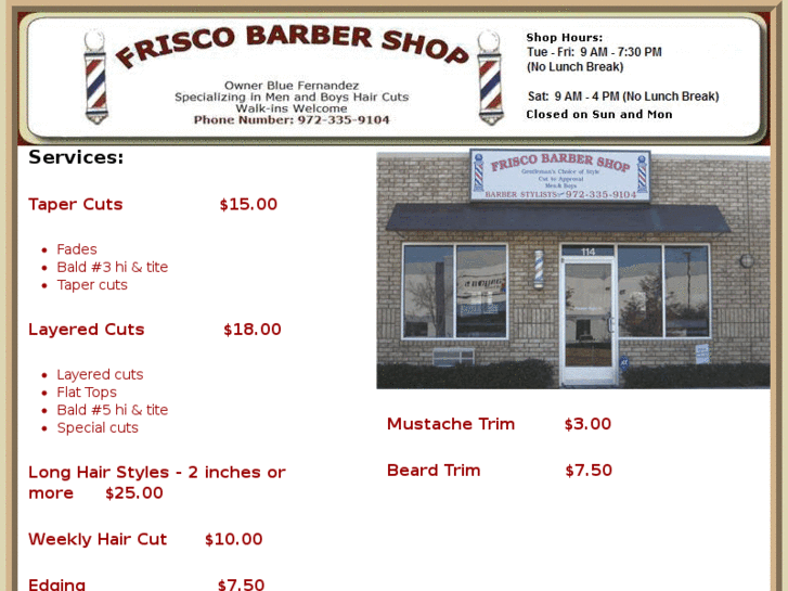 www.friscobarbershop.com