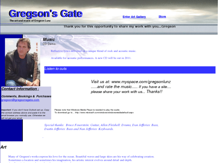www.gregsonsgate.com