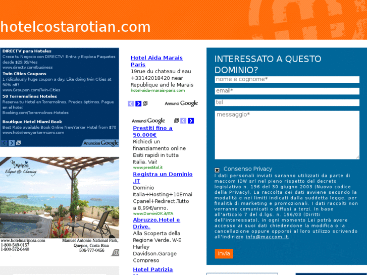 www.hotelcostarotian.com