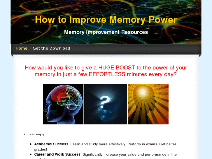 www.howtoimprovememorypowernow.com