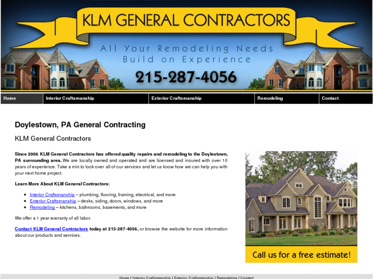 www.klmgeneralcontractors.com