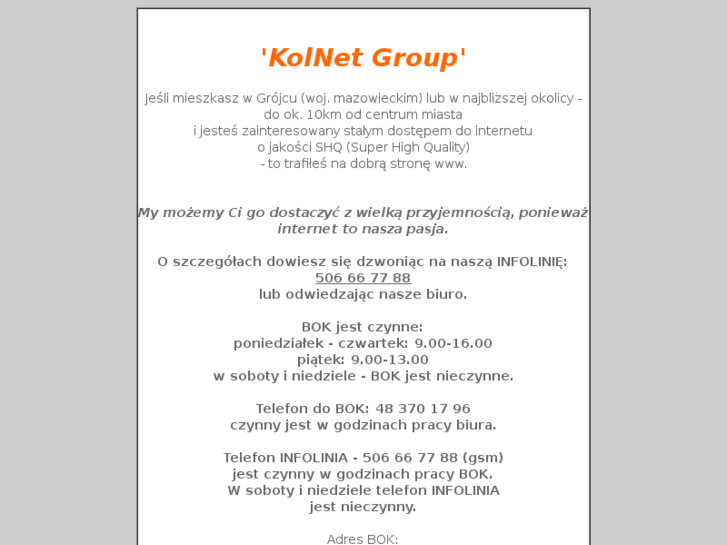 www.kolnet.info