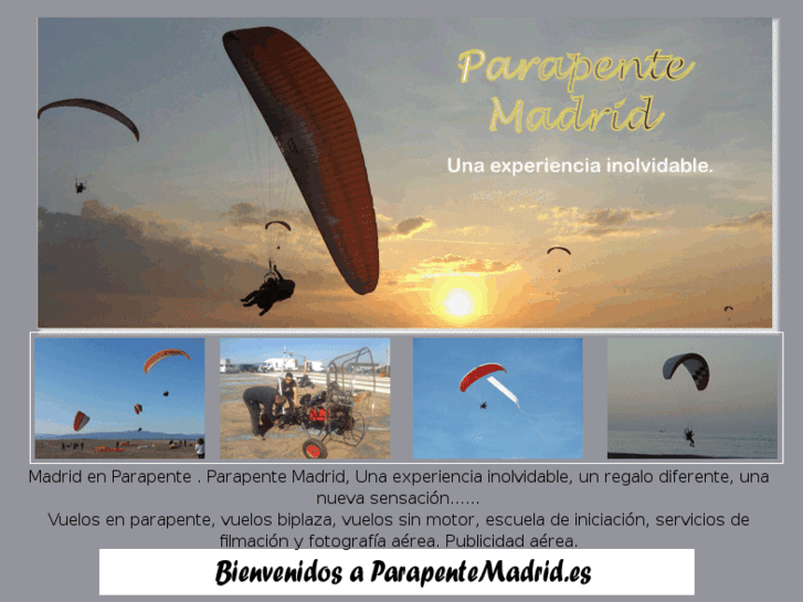 www.parapentemadrid.es