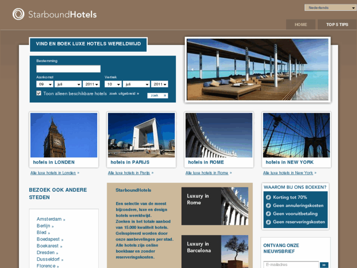 www.starboundhotels.nl