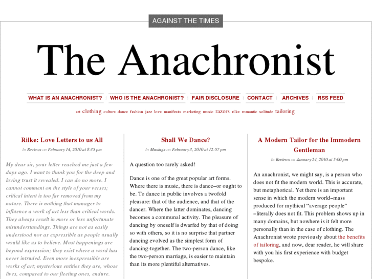 www.theanachronist.com