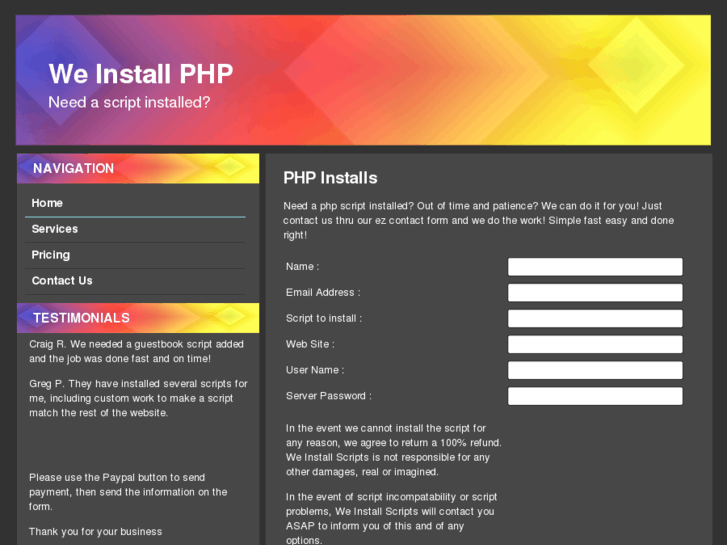 www.weinstallphp.com