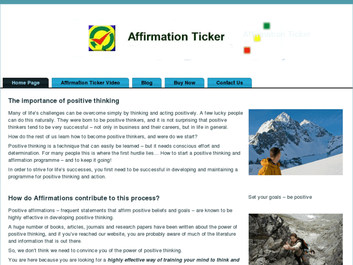 www.affirmation-ticker.com