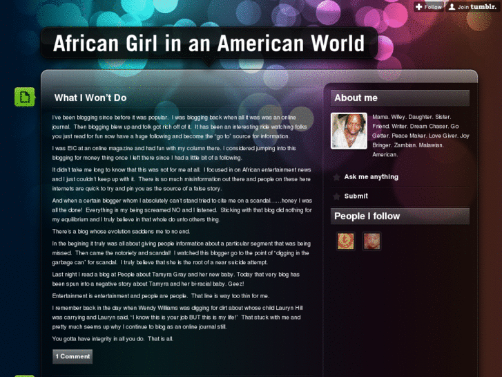 www.africangirlinanamericanworld.com