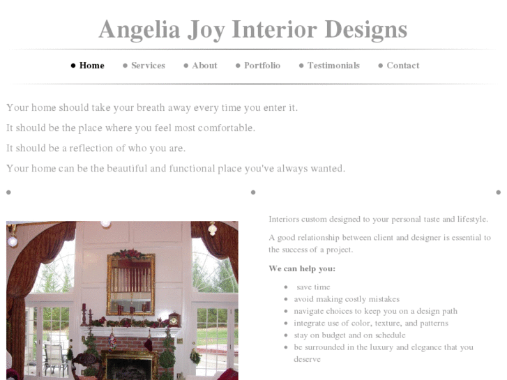 www.angeliajoyinteriors.com