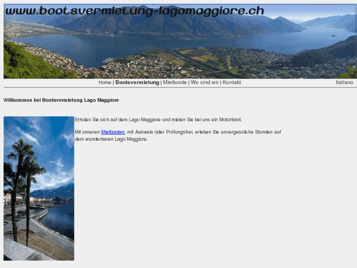 www.bootsvermietung-lagomaggiore.ch