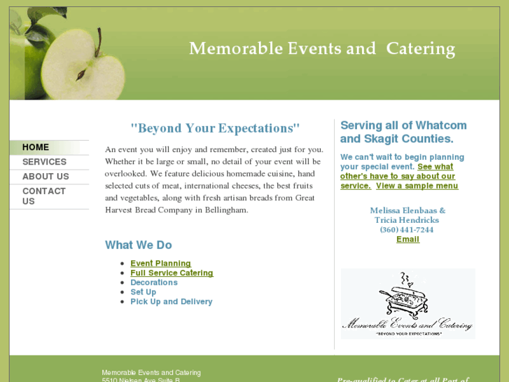 www.memorableeventsandcatering.com