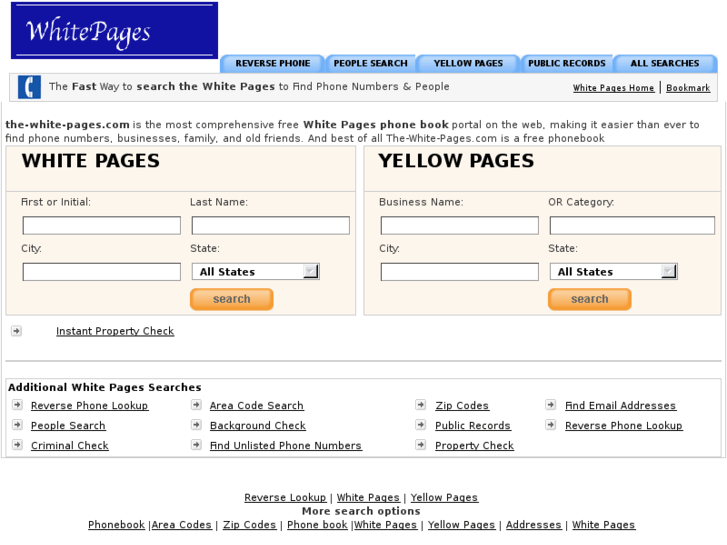 www.the-white-pages.com