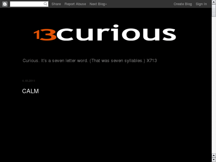 www.13curious.com