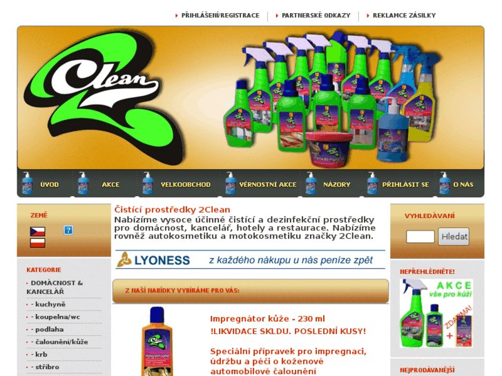 www.2clean.cz