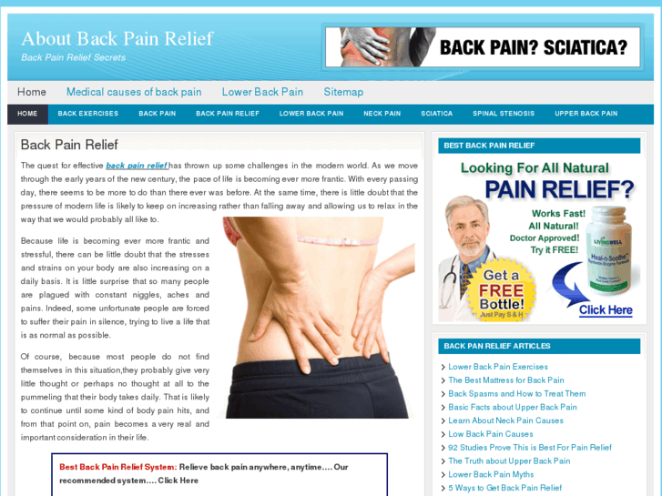 www.aboutbackpainrelief.com