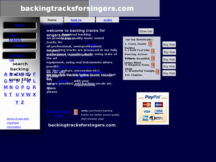 www.backingtracksforsingers.com