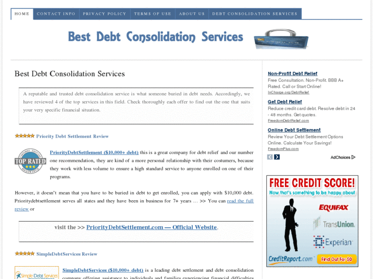 www.bestdebtconsolidationservices.net