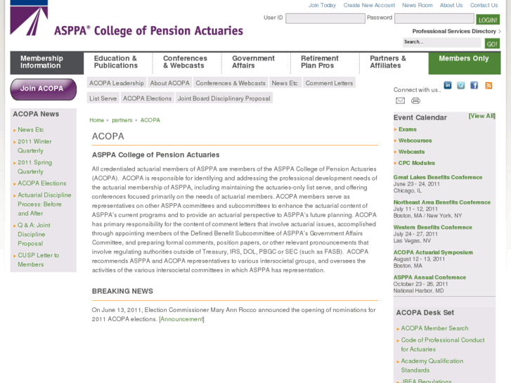 www.collegeofpensionactuaries.org