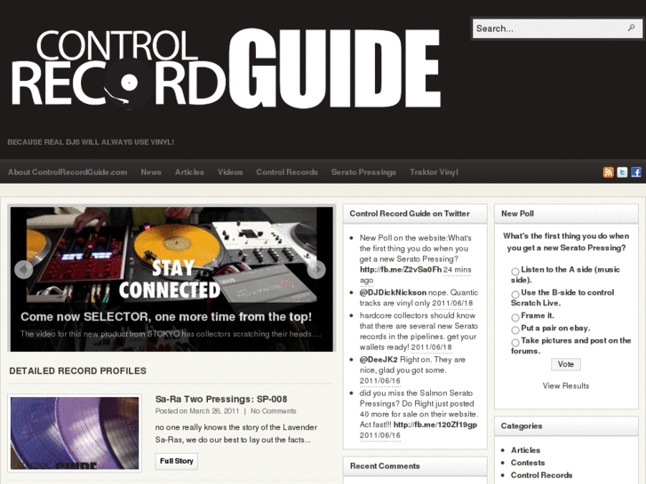 www.controlrecordguide.com