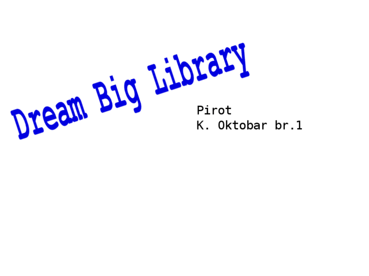 www.dreambiglibrary.com