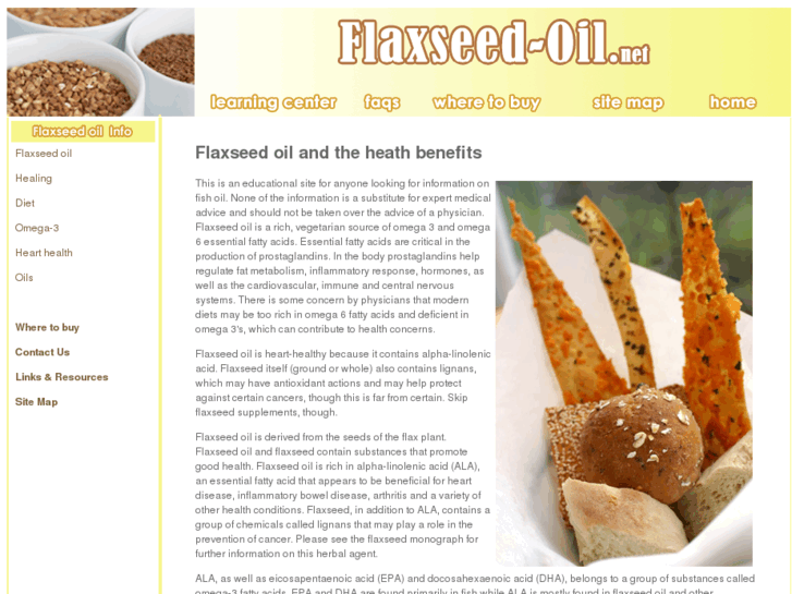 www.flaxseed-oil.net