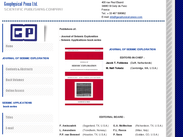 www.geophysical-press.com