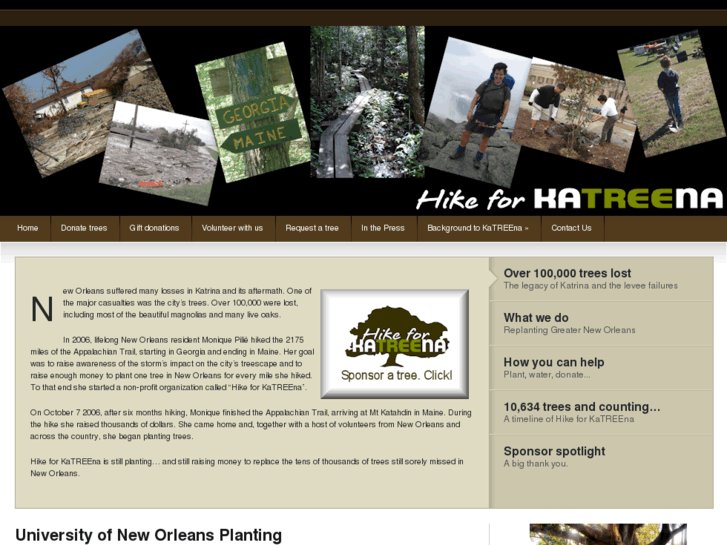 www.hikeforkatrina.com