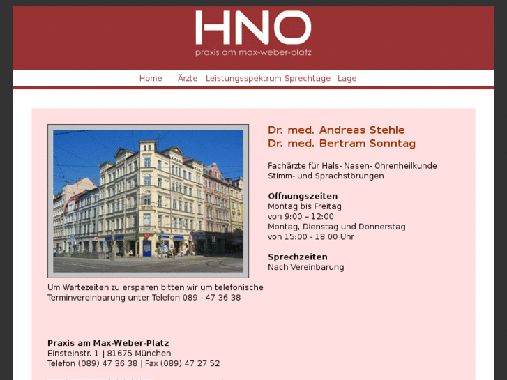 www.hno-max-weber-platz.com