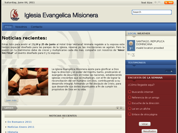 www.iglesiaevangelicamisionera.org