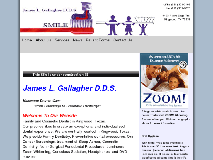 www.jameslgallagherdds.com