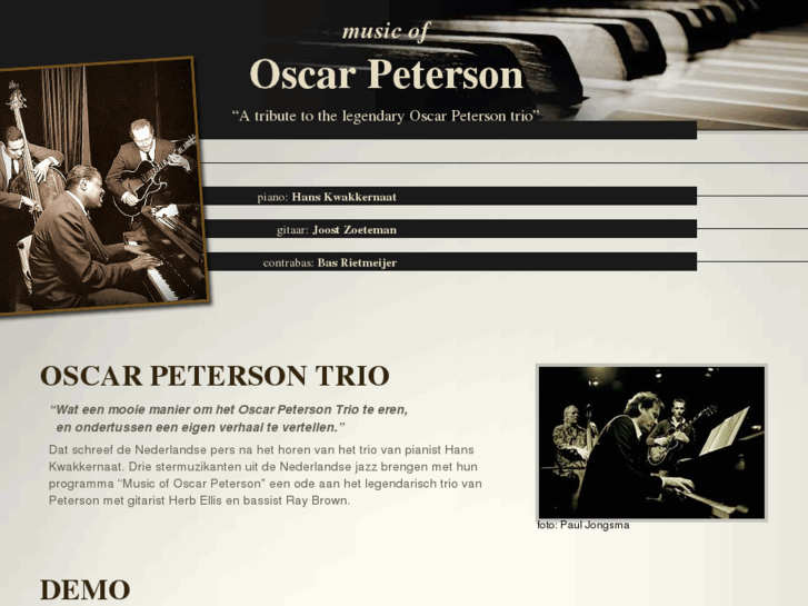 www.musicofoscarpeterson.com