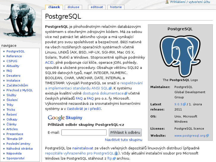 www.postgres.cz