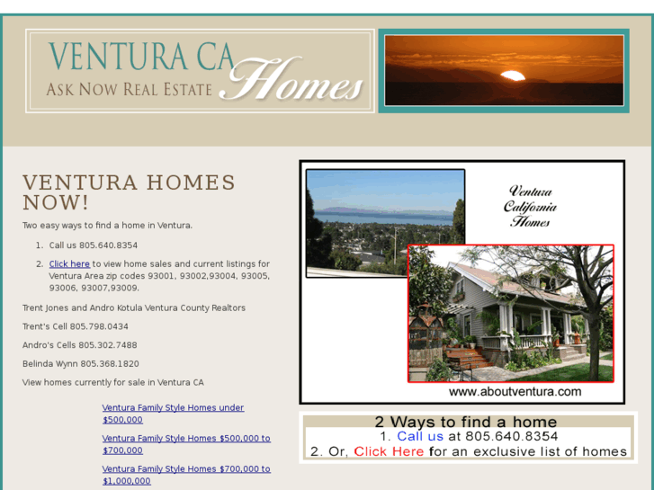 www.venturahomes101.com