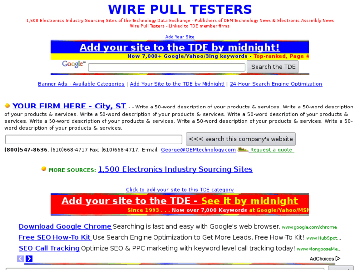 www.wirepulltesters.com