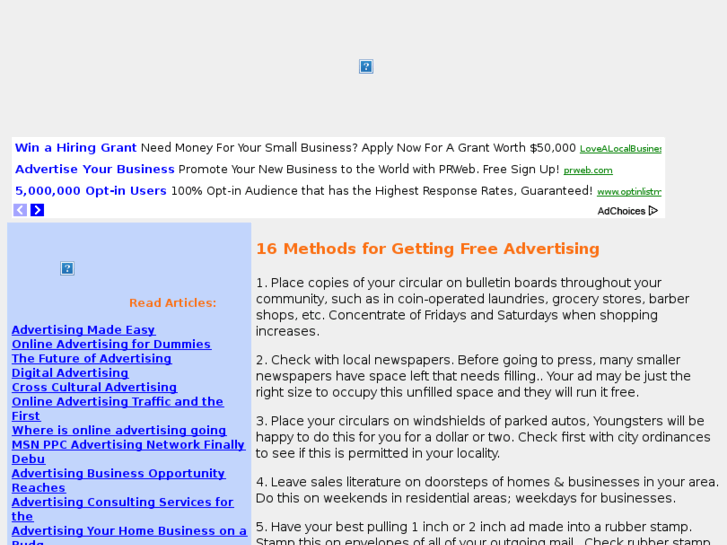 www.advertising-faq.com