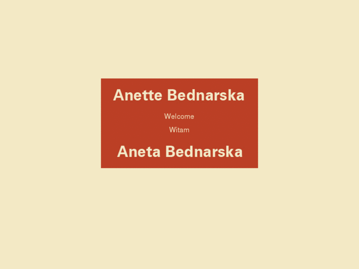 www.anetabednarska.com