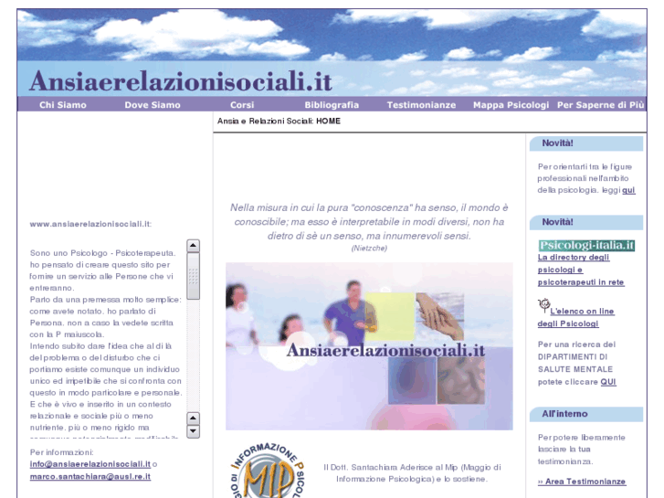 www.ansiaerelazionisociali.it