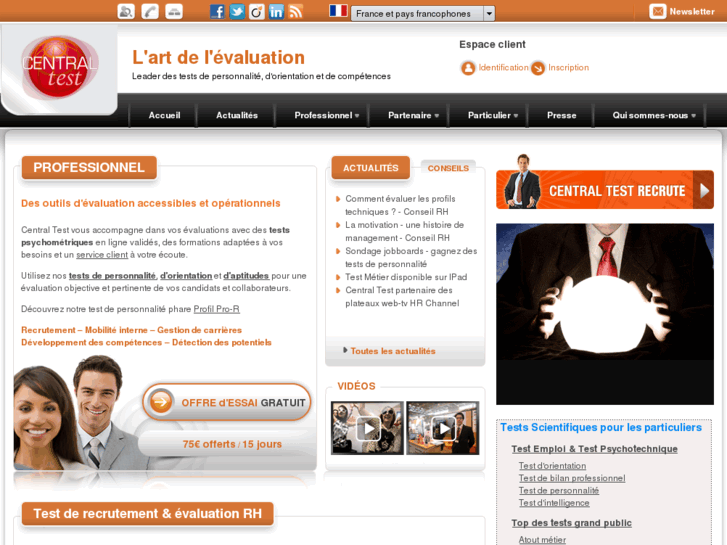 www.centraltest.fr