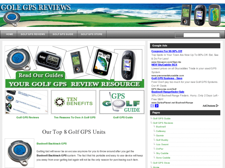 www.golf-gps-reviews.net