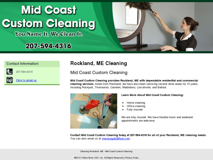 www.midcoastcustomcleaning.com