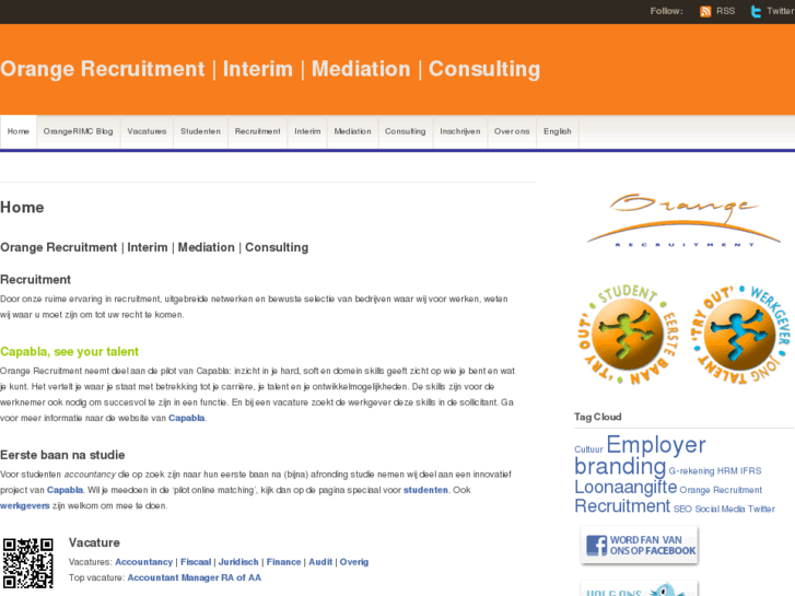 www.orangerecruitment.com