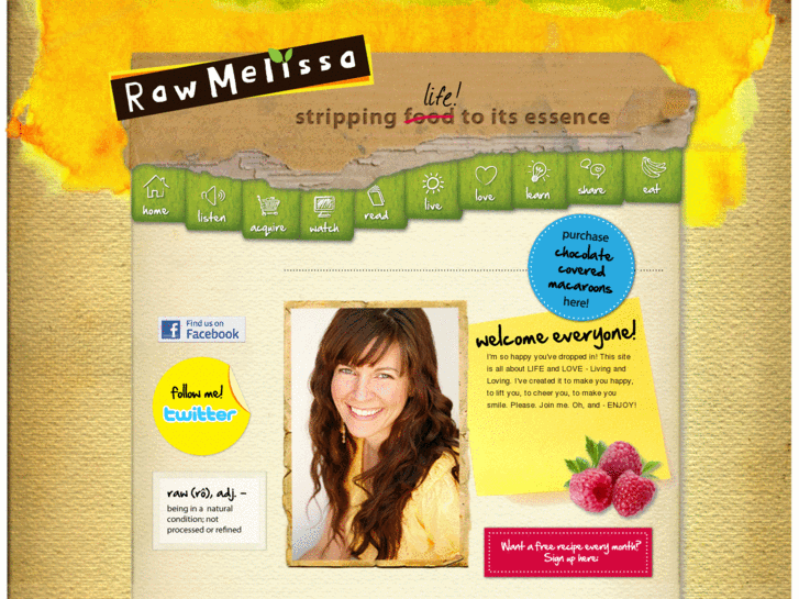 www.rawmelissa.com