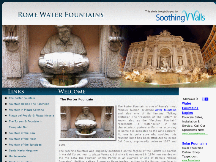 www.romewaterfountains.com