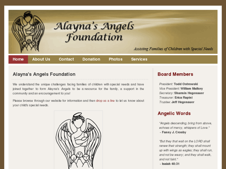 www.alaynasangels.org