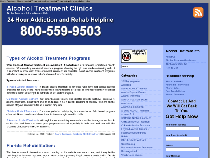 www.alcoholtreatmentclinics.com