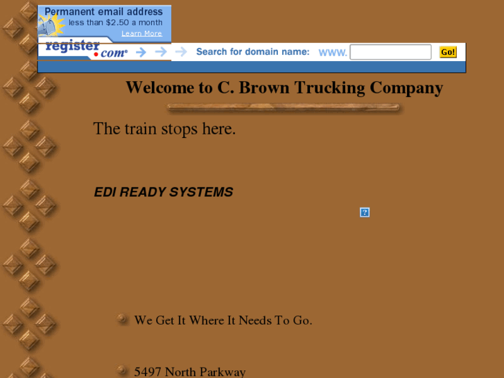 www.cbrowntrucking.com