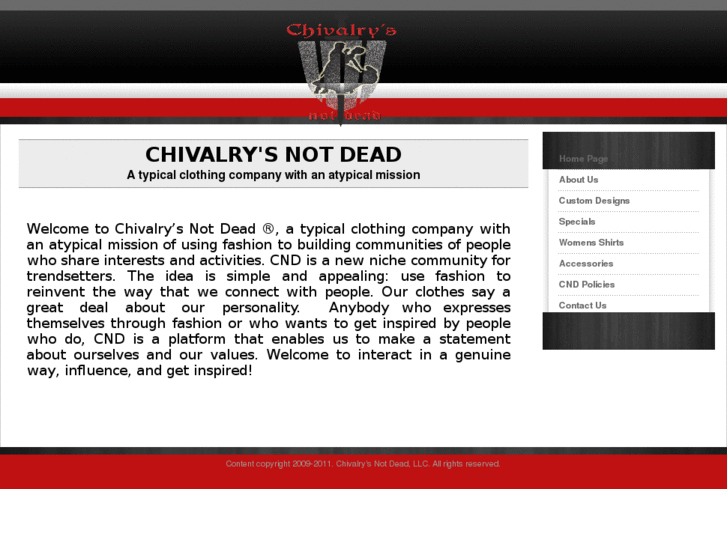 www.chivalrysnotdead.com