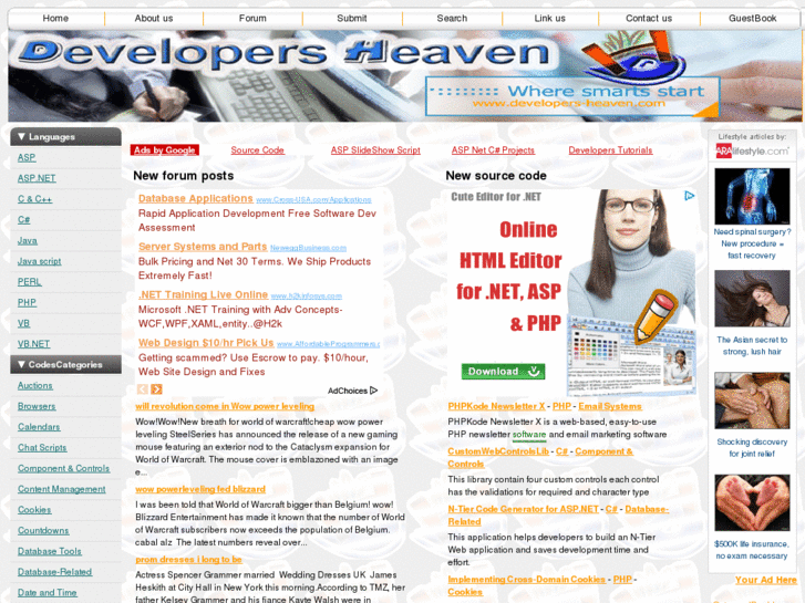 www.developers-heaven.net