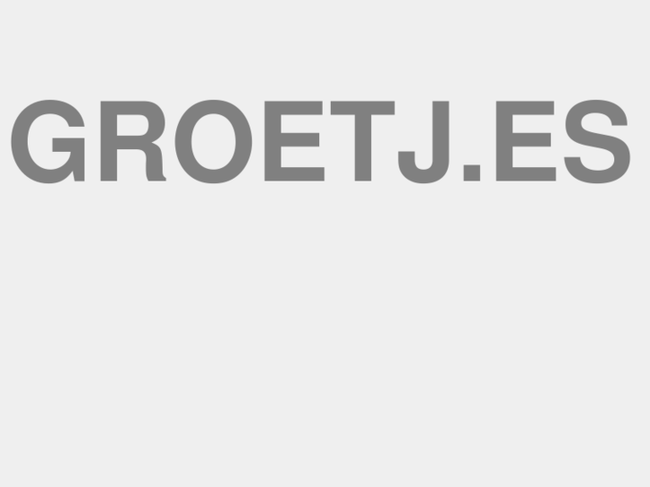 www.groetj.es